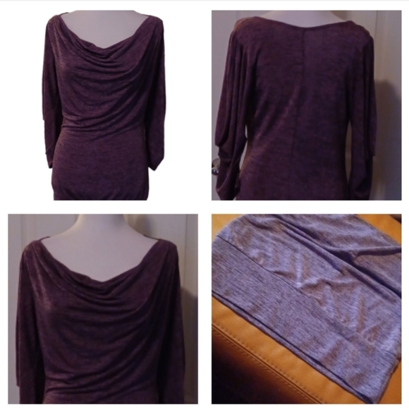 💙🌺Elegant Purple Women's Top - Picture 1 of 9